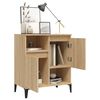 vidaXL Dressoir 60x35x70 cm bewerkt hout sonoma eikenkleurig
