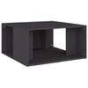 vidaXL Salontafels 4 st 33x33x33 cm bewerkt hout grijs
