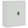 vidaXL Archiefkast 90x40x105 cm staal lichtgrijs
