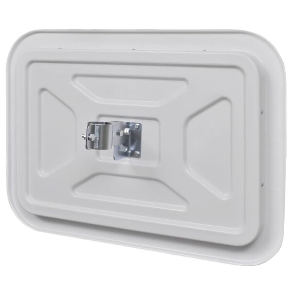 vidaXL Verkeersspiegel rechthoekig met reflectors 40x60 cm