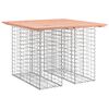 vidaXL Tuintafel schanskorfontwerp 100x102x72 cm massief douglashout