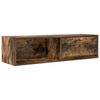 vidaXL Tv-meubel 100x31x25,5 cm spaanplaat gerookt eikenkleurig