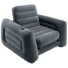 Intex Stoel uitklapbaar 117x224x66 cm donkergrijs