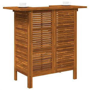 vidaXL Bartafel 110x50x105 cm massief acaciahout