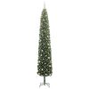 vidaXL Kunstkerstboom Groen 300 cm PVC en Staal en Kunststof