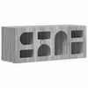 vidaXL TV-kast ELST 100 x 35 x 40 cm Grijs Sonoma Bewerkt hout