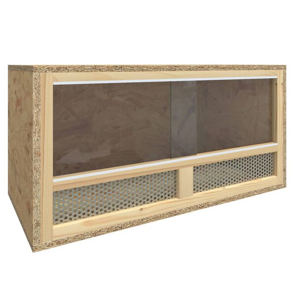 vidaXL Terrarium 60x30x30 cm bewerkt hout