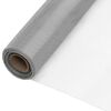 vidaXL Gaas 112x2000 cm roestvrij staal zilverkleurig