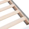 vidaXL Bedframe bewerkt hout wit 135x190 cm