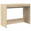 vidaXL Bed Bureau Sonoma Eiken 100 x 45 x 75 cm Bewerkt hout