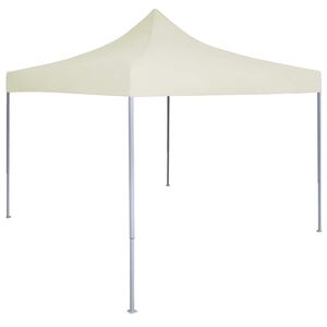 vidaXL Partytent 200 x 200 x 315 cm Cr&egrave;mekleurig Oxford Stof