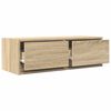 vidaXL Tv-meubel 80x31x25,5 cm bewerkt hout sonoma eikenkleurig
