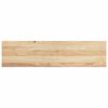 vidaXL Vensterbanken 2 st onbehandeld 100x25x2 cm massief eikenhout