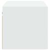 vidaXL Wandkast 70x42,5x40 cm bewerkt hout wit