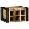 vidaXL Wijnrek 2 pcs 46 x 35 x 27,5 cm Massief Mango Hout