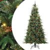 vidaXL Kunstmatige Inklapbare Kerstboom Groen 240 cm PE en PVC