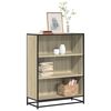vidaXL Boekenkast 80,5x35x107,5 cm bewerkt hout sonoma eikenkleurig
