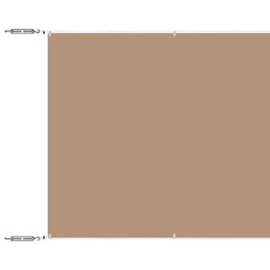 vidaXL Luifel verticaal 60x1200 cm oxford stof taupe