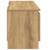 vidaXL Tv-meubel 102x30x36 cm bewerkt hout artisanaal eikenkleur