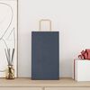 vidaXL Papieren zakken 250 st met hengsels 21x11x36 cm blauw
