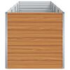 vidaXL Verhoogde plantenbak Licht Bruin 320 x 80 x 77 cm
