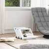 vidaXL Tijdschrift Rek met plank Wit 53 x 40 x 28.5 cm Bewerkt hout
