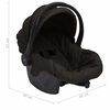 vidaXL Babyautostoel 42x65x57 cm antracietkleurig