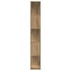 vidaXL Boekenkast Artisan Eiken 80 x 24 x 159 cm Bewerkt hout