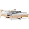 vidaXL Bedframe zonder matras massief grenenhout 150x200 cm