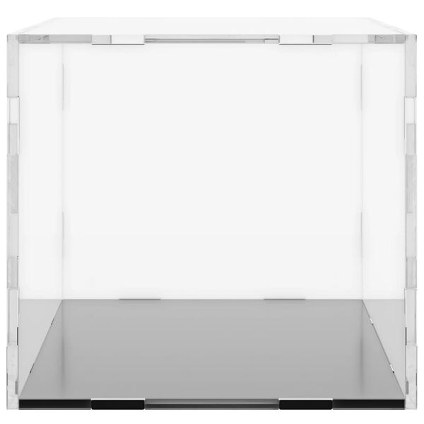 vidaXL Displaybox transparant 30x15x14 cm acryl