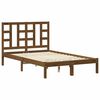 vidaXL Bedframe massief hout honingbruin 120x200 cm