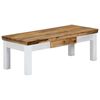 vidaXL Salontafel 110x50x40 cm massief mangohout
