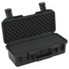 vidaXL Flightcase draagbaar 46,5x21,5x17,5 cm PP zwart