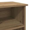 vidaXL TV-kast met lade Artisan Eiken 99,5 x 35,5 x 48 cm Bewerkt hout