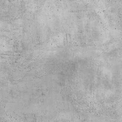 vidaXL Hoekkast 33x33x164,5 cm spaanplaat betongrijs