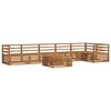 vidaXL Buiten bankenset 7 pcs Naturel Massief Acaciahout