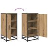 vidaXL Dressoir Artisan Eiken 35,5 x 35 x 76 cm