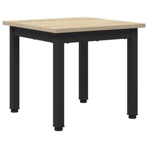 vidaXL Salontafel Sonoma Eiken 40 x 40 x 36 cm Bewerkt hout