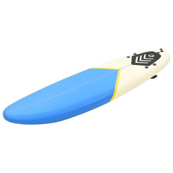 vidaXL Surfplank 170 cm blauw en crème