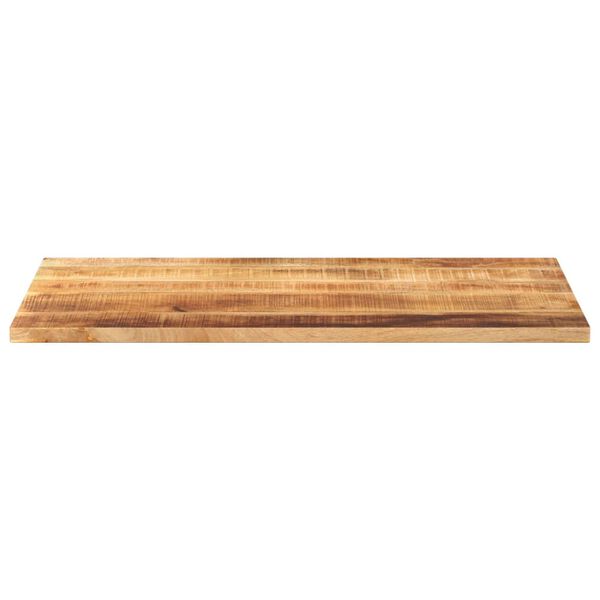 vidaXL Tafelblad rechthoekig 100x60x2,5 cm massief ruw mangohout