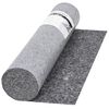 vidaXL Schildersvlies anti-slip 50 m 280 g/m&sup2; grijs