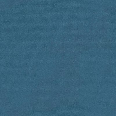 vidaXL Bankje 110,5x45x49 cm fluweel blauw