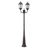 vidaXL Tuinverlichting Brons 68 x 20 x 235 cm Aluminium en Glas