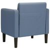 vidaXL Fauteuil met armleuningen 54 cm corduroy stof blauw