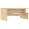 vidaXL Salontafel 90x55x42,5 cm bewerkt hout sonoma eikenkleurig