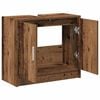 vidaXL Badkamer Kast met opslag Oud Hout 63 x 29 x 55 cm Bewerkt hout