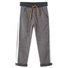 Kinderjoggingbroek 104 gem&ecirc;leerd donkergrijs