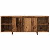 vidaXL Tv-meubel 130x35x50 cm bewerkt hout oud houtkleurig
