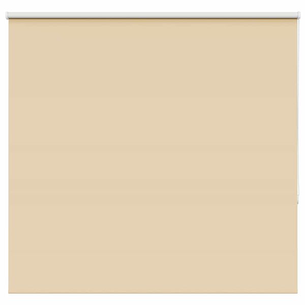 vidaXL Rolgordijn verduisterend 155x130 cm stofbreedte 151,6 cm beige