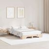 vidaXL Bedframe Naturel 120 x 190 cm Massief grenenhout